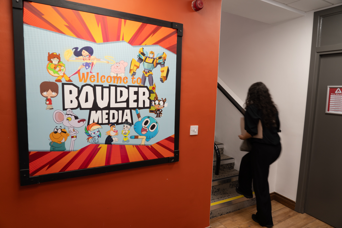 Tour of Boulder Media for Animation Ireland. Photo:Barry Cronin/www.barrycronin.com